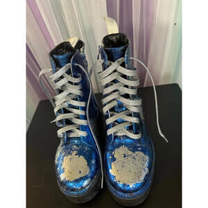 Thicc Original - Blue Foil Boots